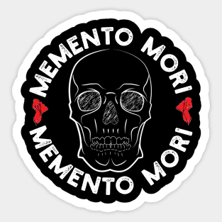 Memento Mori Sticker